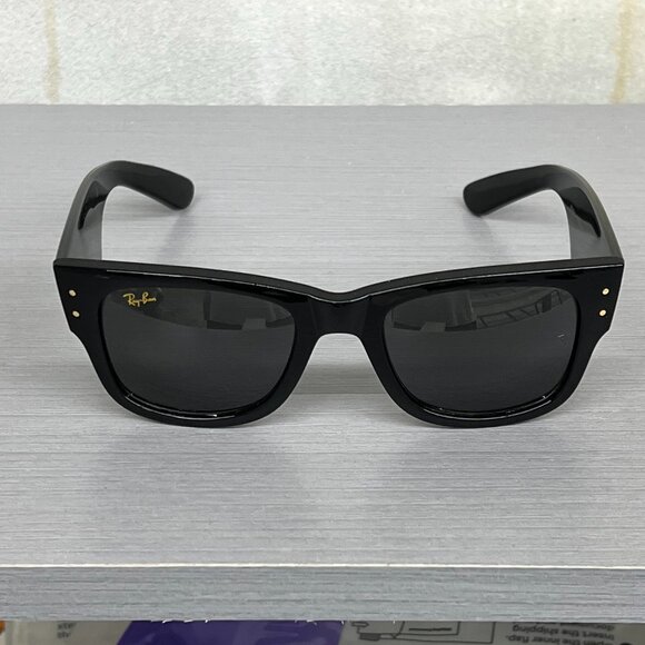 Ray-Ban Mega Wayfarer RB 0840-S 6826J5 Blacked Out by A$AP Rocky - New